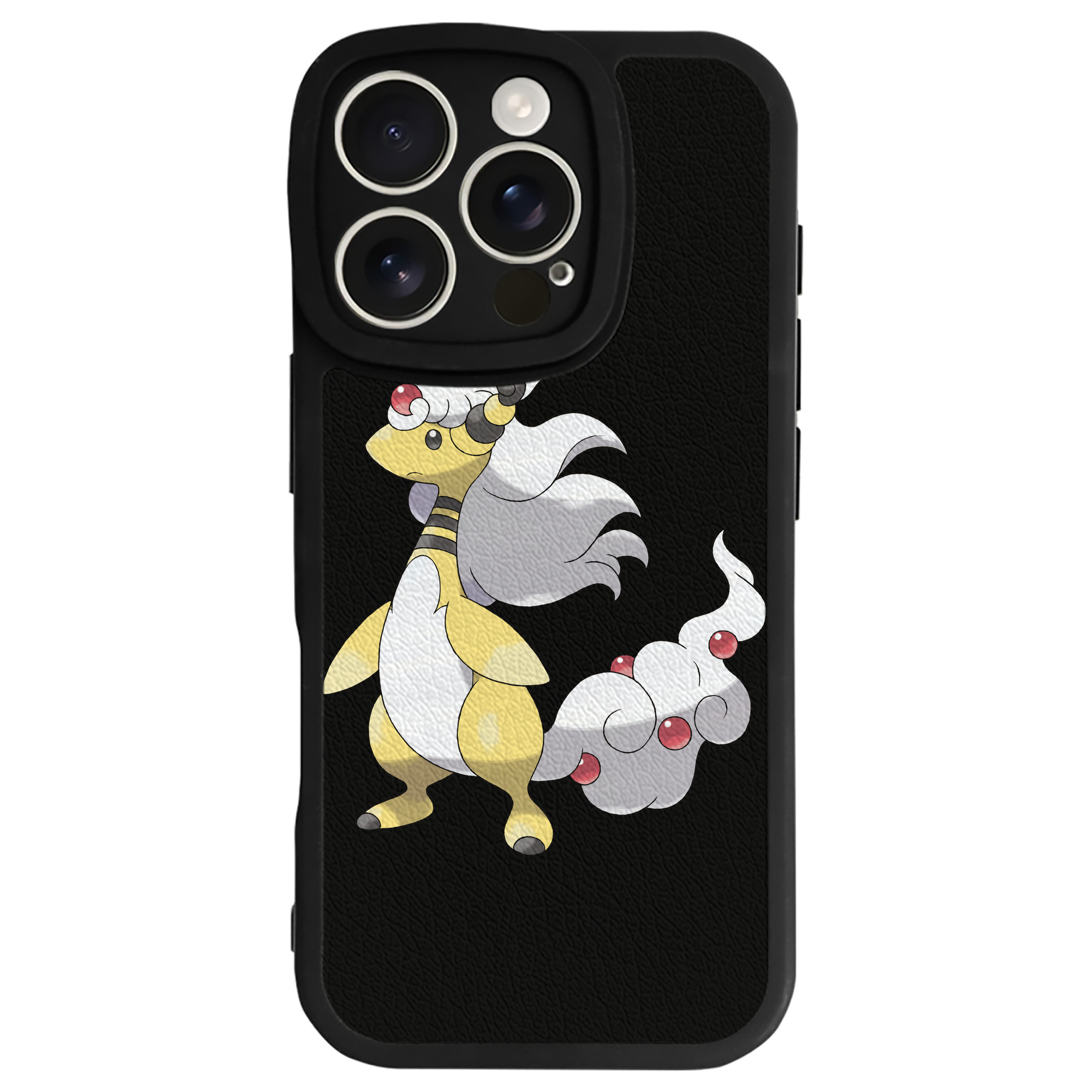 （画像用） ポケットモンスター Pokémon 【iPhone 16シリーズ対応】シリコンスマホケース（レザー調） 材質：シリコン